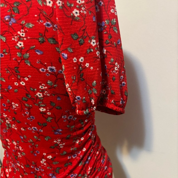 Reitmans Red Floral Blouse - XXS - Picture 7 of 11